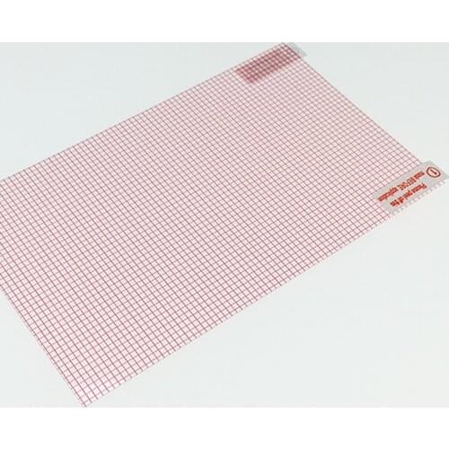 10pcs/lot 130*72MM 6Inch 6'' Universal HD Clear Anti-Glare Matte LCD Screen Protector Protective Grid films for Phone Tablet GPS