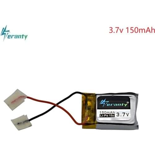 3.7V 150mAh battery for Syma S105 S107 S107G S109 S107-19 For Skytech M3 3.7V 150mAh Li-Po Battery 3.7V Helicopter Part 1PCS