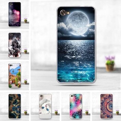 3D Cute Animal Shell For Alcatel A5 LED 5.2'' Case 3D Painting Back Cover Soft Silicone TPU For Alcatel A5 LED Phone Cases