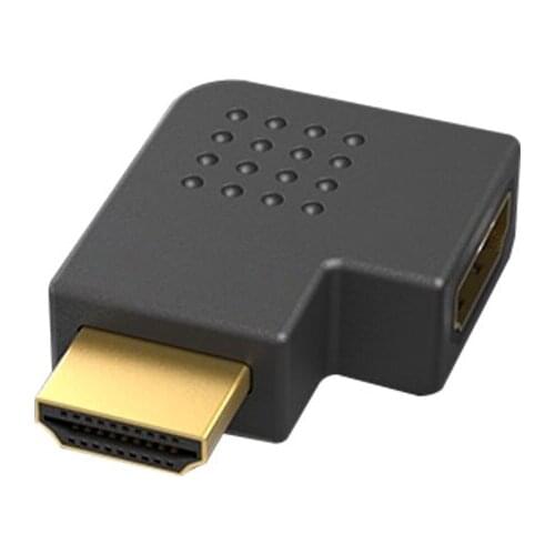 HDMI Adapter 90 Degree left Angle Male To Female Converter HDMI Extender For PS4 HDTV Projetor Laptop Monitor 1.4 Converter