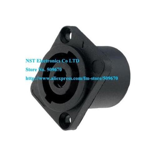 Free shipping/10pcs/ Good Quality Speaker 4 Pole Jack Female Audio Speaker Connectors New