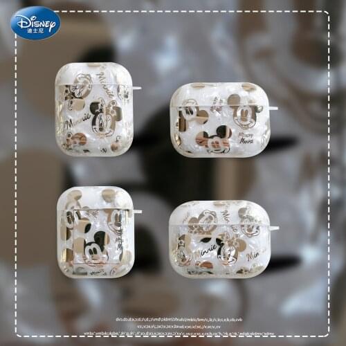 Cartoon Photo Frame Fashion Mickey Rear View Apple Airpods Pro Bluetooth Wireless Headset Protective Cover Creative Gift