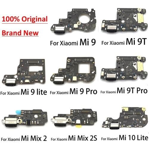 Dock Connector Micro USB Charger Charging Board Port Flex Cable For Xiaomi Mi 9 9T Pro / Poco X2 / Mi 10 9 lite / Mix 2 2S