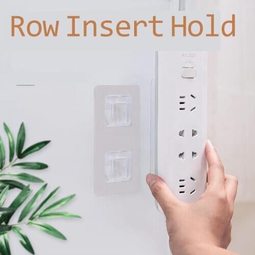 Double-Sided Adhesive Wall Hooks Hanger Strong Transparent Hooks Suction Cup Sucker Wall Storage Holder For Kitchen Bathroo