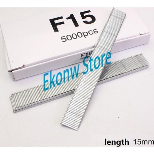 F15 Staples only for Electric nail gun stapler electric power stapler tool include 5000 pcs