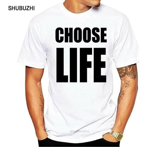 Choose Life Retro 80`s Party Fancy Dress Wham Unisex Ladies Mens T-Shirt free shipping cheap tee Cheap wholesale tees