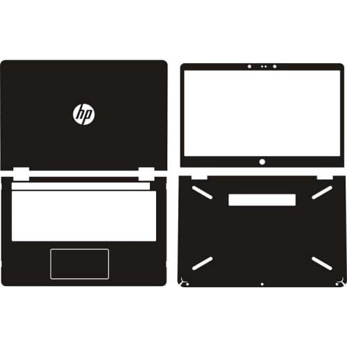 Laptop Sticker Skin Decal Carbon fiber Cover for HP pavilion x360 14 ba055tx BA004NS ba020ur BA002NS ba054TU BA001NS 14"