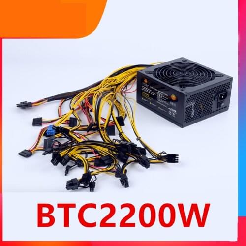 New Original PSU For Myihaja Multi Channel 8Card Power Supply 2000W Power Supply BTC2000W