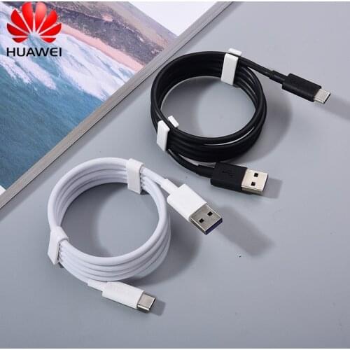 Huawei USB 5A Type C Cable For Huawei P40 P30 P20 Pro Mate 40 30 Pro Nova 8 Honor 50 USB 3.1 Type-C Original Super Charger Cable