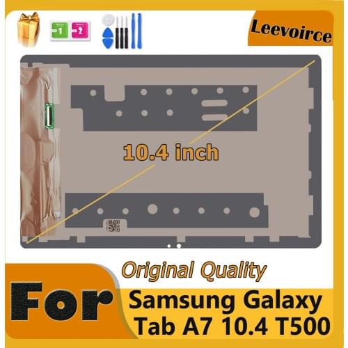 Original LCD For Samsung Galaxy Tab A7 10.4 (2020) SM-T500 T505 T500 LCD Display Touch Screen Glass Digitizer Assembly 10.4"