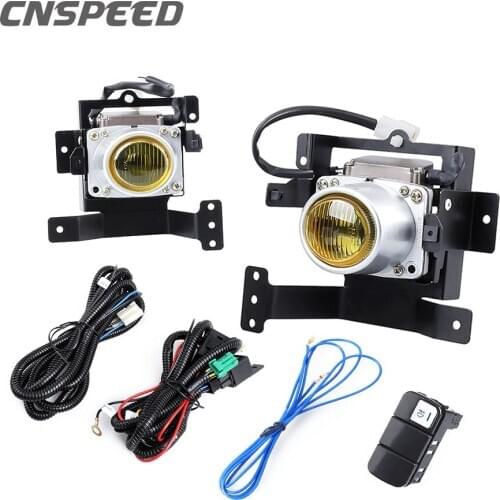 Fog Light Bumper Lamp For Honda Civic 1992-1995 4D Sedan Left Right Fog lights Fog lamp Driving Lamp Switch Kit