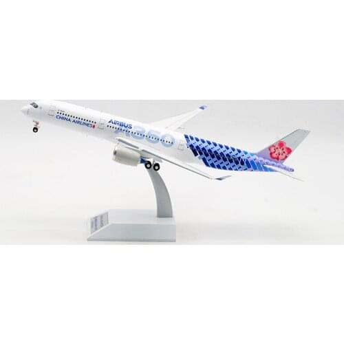1:200 A350-900 China airlines airplane aircraft plane diecast alloy model with base landing gear collectible diecast toy