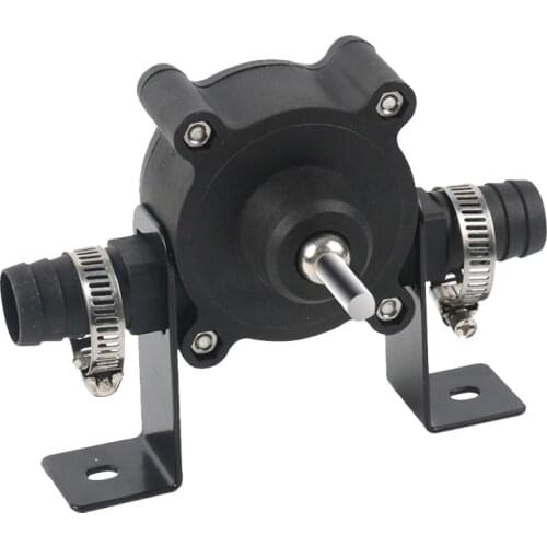 1pcs portable electric drill pump, mini self-priming pump, household small water pump, electric drill driven DC diesel pump