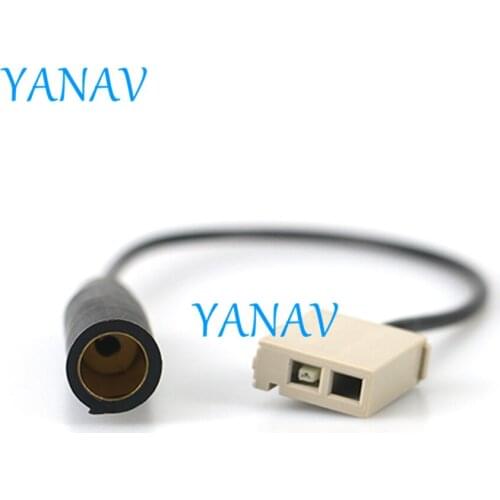 13-104 Car Stereo Radio Antenna Adaptor for-SUBARU 2005-2011 (select models) GT13(male) -> DIN(female)Car Stereo Radio ISO Stand
