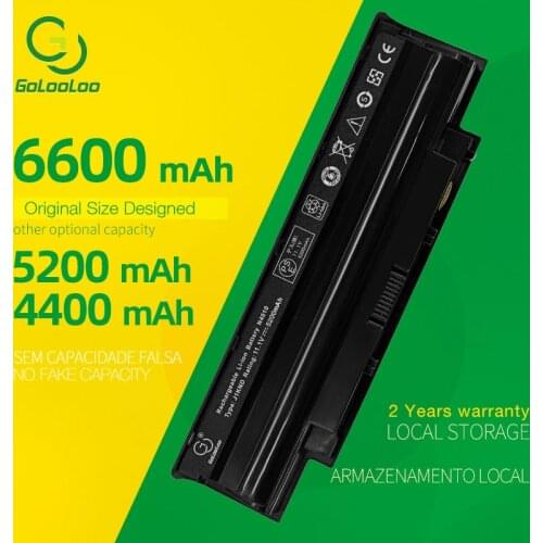 6600MAh N4010 New Battery For Dell Inspiron N5010 N5110 N5020 N5030 N3110 M5030 N7010 N7110 13R 14R 15R 17R 3450n 3550 3750 1450