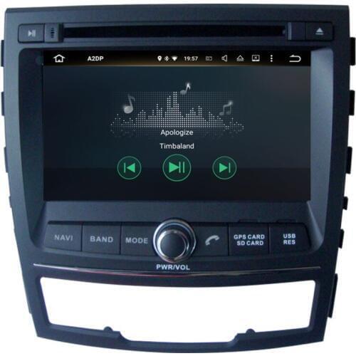 4GB RAM Android 8.0 Octa Core Car Radio Stereo For SsangYong Korando 2010 2011 2012 2013 Car GPS Navigation Multimedia Player