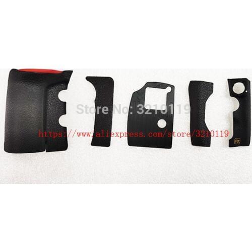 Free Shipping Original A set of 5 pieces For Nikon D810 Rubber Cover Units Complete Grip Rubber Replacement dslr camera