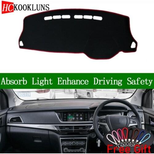 For changan A600 2016 2017 2018 Right Hand Drive Dashboard Cover Car Stickers Sun Shade Dash Mat Carpet Interior Accessories