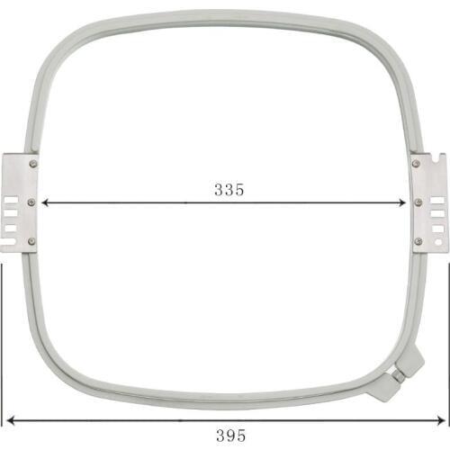 335MM × 335MM White Embroidery Square Set Frame Embroidery Hoops Plastic Cross Stitch Hoop Sewing Machine Parts Accessories