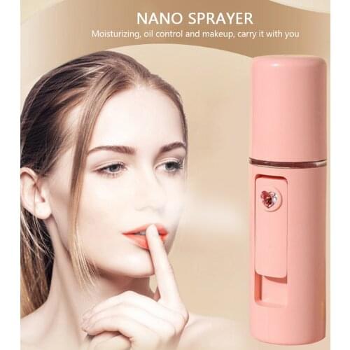 Nano Mist Sprayer Facial Humidifier Nebulizer Steamer Moisturizing Face Spray Instruments Instrument Spot Cleaner Beauty Tool