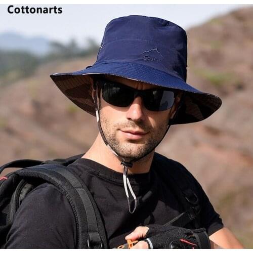 Unisex Camouflage Foldable Climbing панама мужская Travel Sun Anti-UV Fisherman Hat Summer Quick-drying Waterproof Bucket Cap