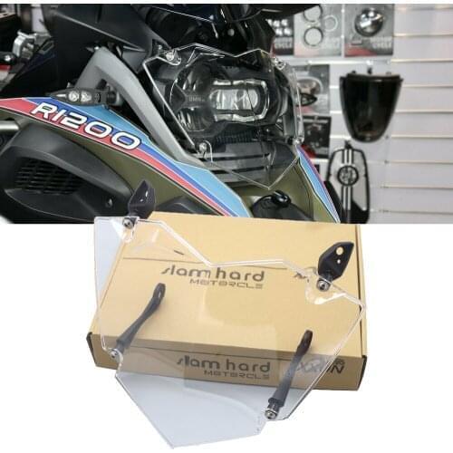 Plastic Motorcycle Front Headlight Guard Cover Lens Headlight Protector for 2013-2017 BMW R1200GS ADVENTURE LC 2014 2015 2017