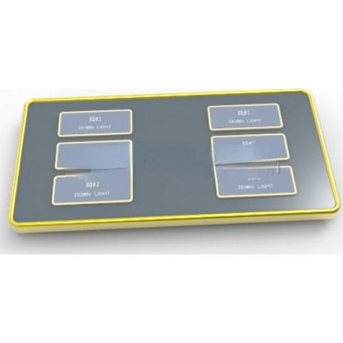 RS485 /KNX hotel intelligence control single butt smart homeswitch smart home