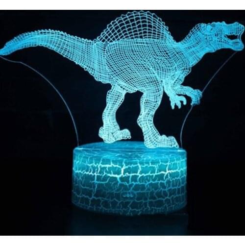Dinosaur series 3D night light