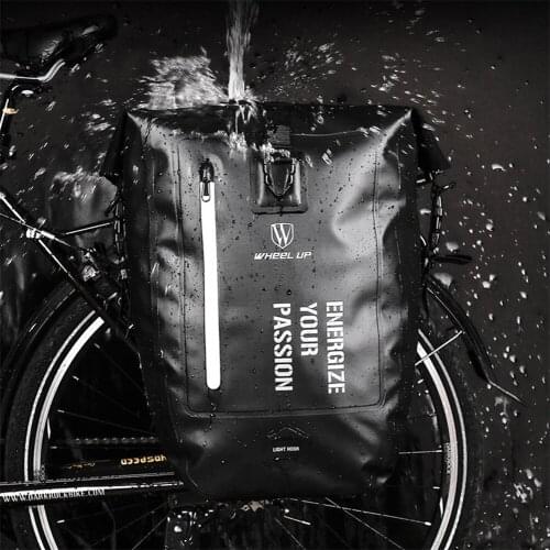 27L Large Capacity Bicycle Rear Seat Bag Rear Rack Bike Trunk Bag Cycling Multifunctional Large Capacity Riding Travel Bag