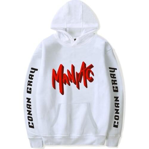 New Conan Gray Hoodies Men Women Casual Long Sleeve Sweatshirt Couples Pullovers Streetwear Hip Hop Fashion Conan Gray Hoodies