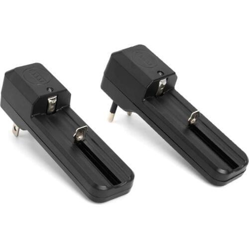 Smart Battery Charger For 16340 18650 Battery Fast Charging Charger Rechargeable Lithium Battery Charging Slot US EU Plug