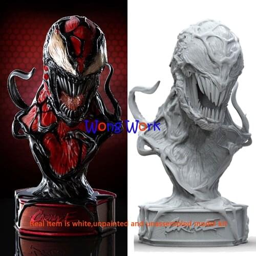 Wong Work Unpainted Hollow 12cmH 18cmH 26cmH 3D Printing Unassembled Garage Kits GK Model Kit Figure Statue TZ-210603-5