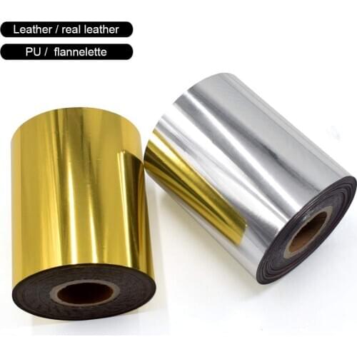 Gold and Slilver Hot Foil Stamping Heat Transfer Anodized Gilded Paper with Shipping Cost Fee