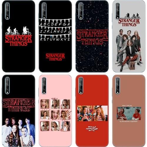 Hot Stranger Things Soft Silicone Phone Case for Huawei Y5 Lite 2018 Y6 Y7A Y9A Prime 2018 Y9 2019 Y9S Y5P Y6P Y7P Y8P Cover