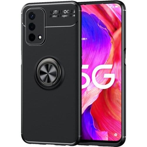 For OnePlus Nord N200 5G Case Luxury Ring Back Cover Soft ShockProof Silicone Case For OnePlus Nord N200 5G Phone Cases