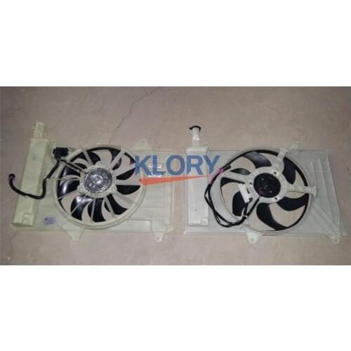 Electronic fan with overflow tank assembly for Great wall h florid，voleex C30,GW4G15 engine OEM: 1308200-S16