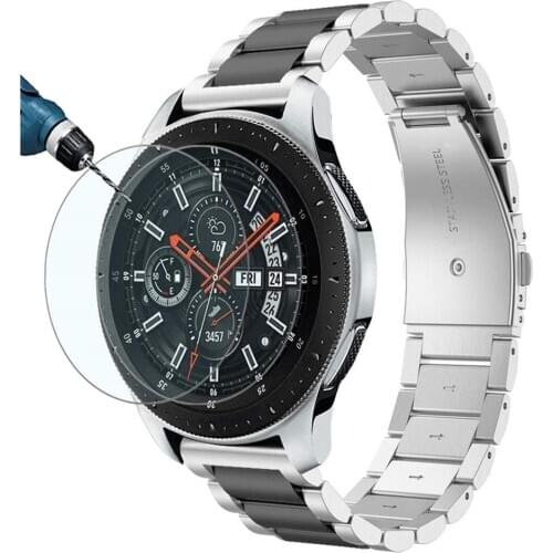 Gear S3 frontier 46mm 42mm band for samsung galaxy watch Active 2 watchband for huawei watch gt 2 strap + Screen Protector film