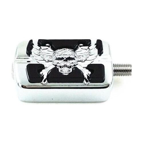 Chrome Motorbike Skull Gear Shift Peg For Harley Dyna Low Rider Softail XL FXDL