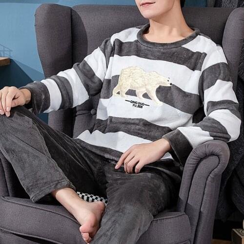 Litthing Men's Warm Pajamas China