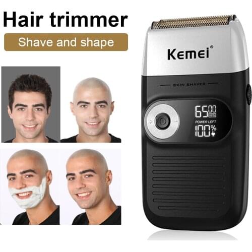3 In 1 Professional Hair Trimmer Electric Hair Clippers Men Cordless 0mm Beard Razor Trimmers Barber Hair Cutting