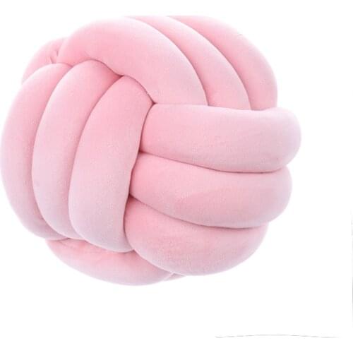 Round Ball Velvet Back Cushion Soft Stuffed Solid Colors Plush Pillow For Adult Kids Birthday Gift Sleep Pillows