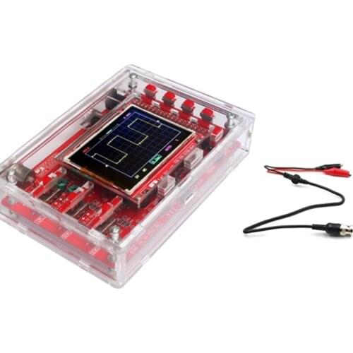 Dso138 Oscilloscope Kit Diy Learning Kit Handheld Pocket Digital Oscilloscope Kit Smd Soldering + Acrylic Diy Case