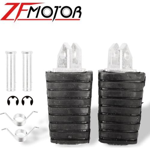 Motorcycle Front Rear Footrests Foot peg For Yamaha Dragstar V-STAR DS400 DS650 Virago XV250 Honada MAGNA VF250 Steed400 600