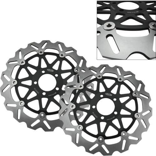 Front Brake Disk Disc Rotors For KAWASAKI ZZR 1100 1993-1999 & ZZR-1200 02-05 & ZX7RR 1996-2002 & ZX-9R 02-03 & ZX-12R 00-03