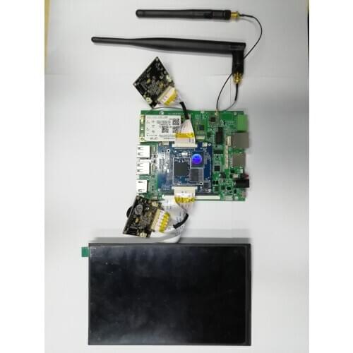 Hi3516DV300 Full-featured Face Recognition Camera Development Board AI Twin Channel Panoramic Stitching