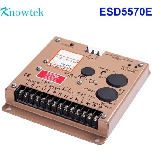 Engine Controller ESD5570E Speed Control Governor Unit Replace for Original Diesel Generator