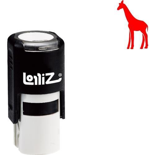 LolliZ Solid Animal Symbol Series Design #15 Self-Inking Rubber Stamp