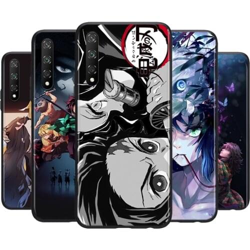 Silicone Cover Kimetsu No Yaiba Anime For Huawei Y9S Y6S Y8S Y8P Y9A Y7A Y7P Y5P Y7 Y6 Y5 Pro Prime 2019 2018 Phone Case