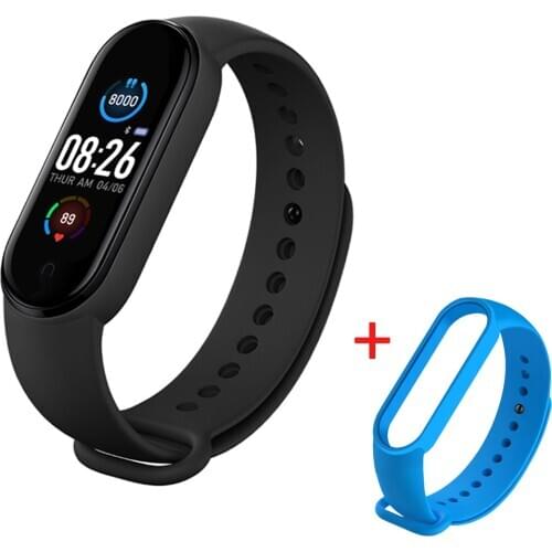 M5 Smart Watch Bluetooth Sport Bracelet Fitness Tracker Pedometer Watches Heart Rate Monitor Remind SmartBand Music Wristband
