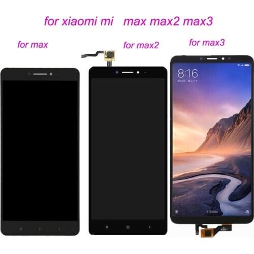 For Xiaomi Mi Max LCD Display Touch Screen Digitizer Assembly For Xiaomi Mi Max Max2 Max 3 LCD Screen Replacement +free tools
